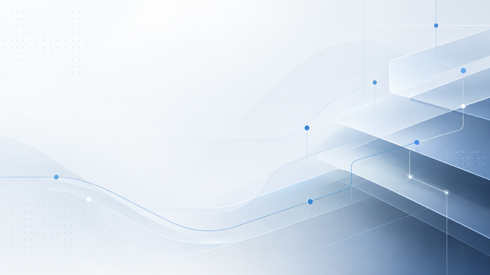 Abstract connected workflow illustration